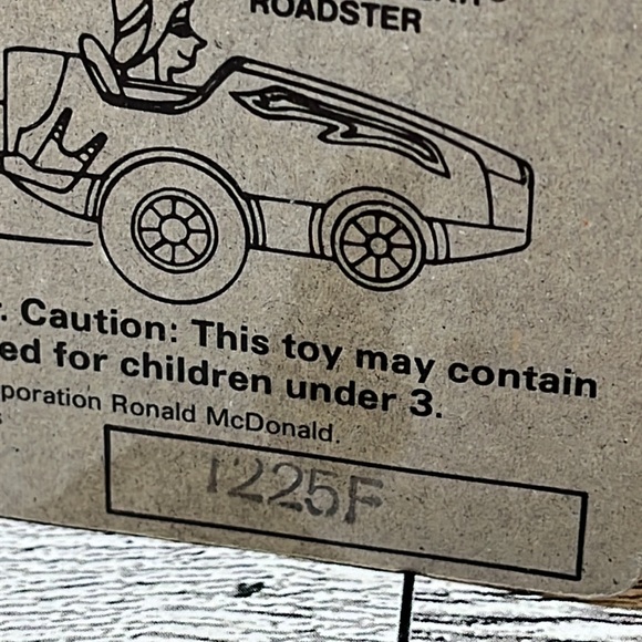 McDonald's Collectible Fastmacs Big Mac Squad Car 1984 - Picture 5 of 6